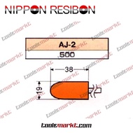 Nippon Resibon AJ-2 19x38mm Abrasive Resinoid Mounted Wheel AJ2