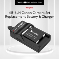 [KingMa] NB-6LH / NB-6L Replacement Battery / Set / Charger for Canon Camera using NB6LH / NB6L Batt