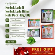 🔥PROMO 🔥 SERBUK LADA / SERBUK LADA HITAM REFIL PACK 40 GRAM & 80 GRAM