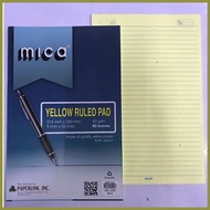 ✢ ✔ ✤ Pad Paper Grade 1, 2, 3, intermediate, yellow pad paper (1 pad only) mica and easy write