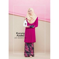 BAJU KURUNG MODEN MOSSCREPE AZALEA