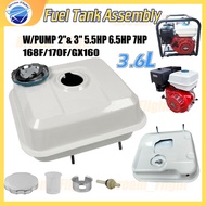 🇵🇭 Fuel Tank Assembly GX160 5.5hp 6.5hp 7.5hp 8hp Gasoline Engine/ Water Pump With Tank Cap Filter