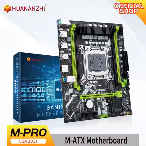 HUANANZHI X79 M PRO LGA 2011 XEON X79 Motherboard support Intel E5 2620 2640 2650 2680 2690 V2 REG E