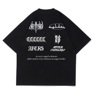 OVERSIZE T-SHIRT | STRIDES | BLACK BLACK BLACK | AFTERSUNDAYS