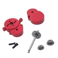 for WPL D12 1/10 RC Car Upgrade Parts Accessories Metal Transmission Gearbox