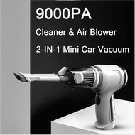 ✱✵✌ 9000Pa Car Vacuum Cleaner Wireless Handheld Blower Wet And Dry Auto Household Cordless Vacuum Cleanering With Built-in Battrery