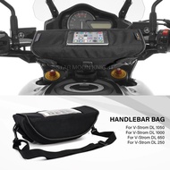 Handlebar Bag For Suzuki V-Strom 1050 1000 650 250 DL1050 DL1000 DL650 DL250 Accessories Portable St