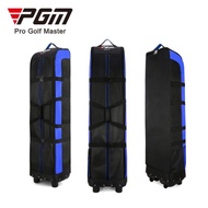 PGM HKB010 ถุงคลุมถุงกอล์ฟขึ้นเครื่องบิน แบบมีล้อลาก พับเก็บง่าย Golf Travel Cover Bag