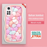 Infinix Note 11 12i 30 Pro hot 20s 30i 30 Play Smart 6 HD Phone case Colorful 3D love pill pattern w