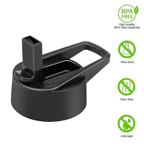 Straw Lid for Hydroflask, Lids with Straw for Hydro Flask Wide Mouth Water Bottles, Replacement Cap 