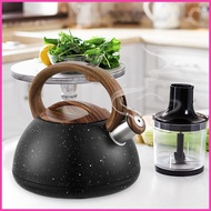 Kettle Stovetop Whistling Spout kettle 3L Boiling pot with Handle Loud Whistle Kettle for Electric Stove Ceramic naisg