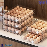 TYLER1 Egg Storage Box, Transparent Double Layer Egg Holder, Creative Clear Plastic Time Scale Large
