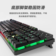 Keyboard, Silent Keyboard.T Thai Language.Keyboard Game.Mechanical Keyboard.Game.Combination.Compute