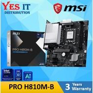 MSI PRO H810M-B Motherboards + Intel Cpu Ultra 5 225 / 225F / 245K / 245KF / Ultra 7 265 / 265F / 26