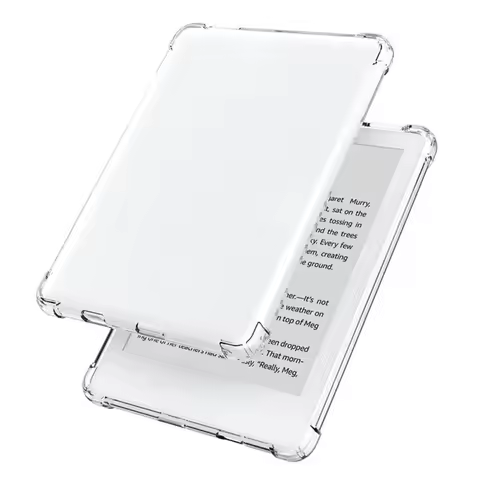 Shockproof 6 inch E-Reader Case Air Bag Anti-fall Protective Cover Transparent Wear Resistant Back S