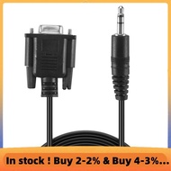 DB9 9 Pin VGA female cable ,DB 9 Female to TRS 3.5mm (1/8in) TRS Stereo Male Serial Data Cable-6 Fee