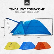 TENDA Lwy Tent 4-Person FiberCOMPASS