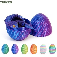 XINLEEN 3D Printed Snake Toys, Creative Snake Egg 3D Printed Snake Egg, Realistic Flexible Candy Col