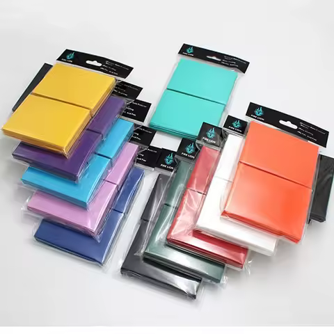 100PCS 66x91mm Matte Entertainment Card Sleeves Holder for TCG Cards Protector for MTG Card Sleeves