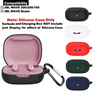 Soft Silicone Case For JBL WAVE Beam 2 300TWS 200TWS 100TWS Earbuds Earphones Protective Cover