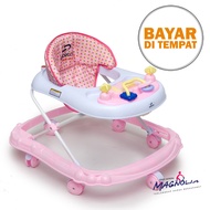 Baby Walker Spacebaby Roda Dorongan Apolo Bayi Belajar Jalan Anak