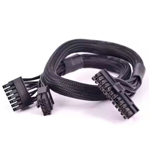 14+10Pin To 24 Pin ATX Power Supply Cable 20+4 Pin PC PSU Motherboard Cable For Corsair AX1500I AX12