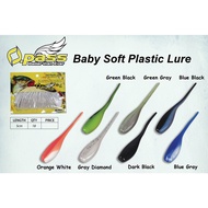OPASS Fishing lure BABY SOFT PLASTIC LURE soft worm ultralight UL soft bait