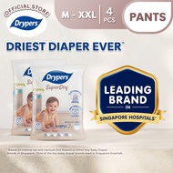 [Sample] Drypers SuperDry Premium Pants Baby Diaper M/L/XXL (4 pcs) Drypers Drypantz