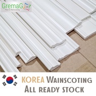 Wainscoting PVC/8Feet wainscoting/DIY/Deco dinding/Deco rumah/Gremag/PVC KERAS/wainscoting korea/Bingkai dinding