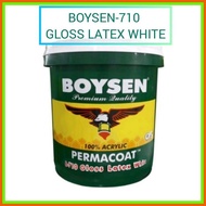 ▩    Boysen Permacoat Latex Pail 16L Acrylic 16 liters Semi Gloss Flat Latex Gloss Latex 701 715 7