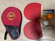 乒乓球球拍 紅雙喜
