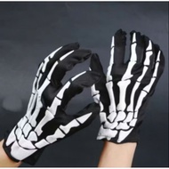Halloween skeleton gloves