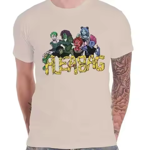 Yungblud T Shirt Fleabag Logo New Official Mens Sand