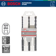 Bosch Hammer Drill Bit / Mata Bor Beton Set 3PCS (6/8/10) SDS Plus-1