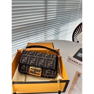 F Baguette Portable Messenger Shoulder Bag (with Box)