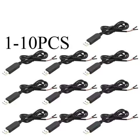 1-10PCS CH340G CH340 USB To TTL Serial Download Cable Convert Wire Adapter Compatible Win 7/8/10 For