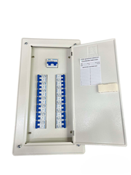 Panel Board 125A 2Pole Main Miniature Circuit Breaker with 14 Branches 2 Pole Branches For Miniature