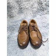 Hawkins Traveller Brown Leather Sneaker Shoes.