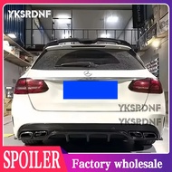 Carbon Spoiler for Benz C200 W205 Wagon C180 C260 Rear Windshield Wing C-class Trunk Accessories