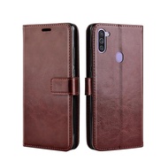EllaStuff Case For Samsung A11 M11 Case Leather Flip Case Dompet Case Casing Case For Samsung A11 M1