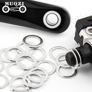 MUQZI 4/8pcs Pedal Washer 21mm x 15mm Bike Pedal Gasket Crank Spacer 081
