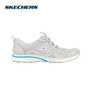 Skechers Online Exclusive Women Sport Active Gratis Sport Shoes - 104282-GRY Air-Cooled Memory Foam Machine Washable Kasut Sneaker Perempuan