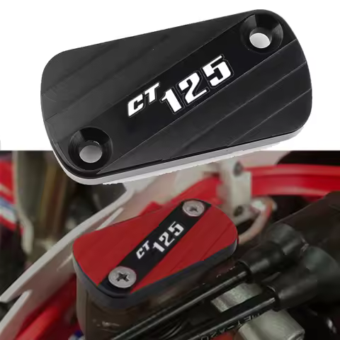 CT125 Accessories Motorcycle Front Brake Reservoir Fluid Tank Cover Oil Cup Cap For HONDA CT125 CT 1