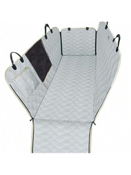 可摺疊的汽車寵物墊，適用於後座汽車座墊，防水耐磨多功能旅行汽車寵物配件