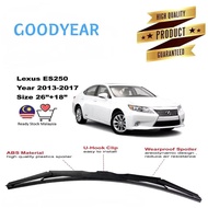LEXUS ES250 2013-2017 GOODYEAR HIGH QUALITY WIPER BLADES