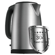 Midea Jug Kettle MK-17S33D Midea Stainless Steel  Jug Kettle Cerek Masak Air Panas Electric Cerek El