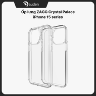 Ốp lưng iPhone 15 series ZAGG Crystal Palace - Hàng chính hãng bảo hành 12 tháng 1 đổi 1