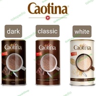 Caotina Swiss Chocolate Drink Powder Chocolate Drink Classic Dark White