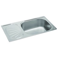Franke GALASSIA GEX 611C Sink. Also known as FK-GEX611C. Stainless Steel 304. Switzerland Origin. Lo