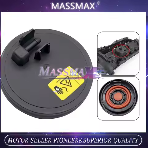 11127570292 Car Engine PCV Valve Cover With Membrane Fits For BMW N55 335i 640i 740i X1 X3 X4 X5 X6 